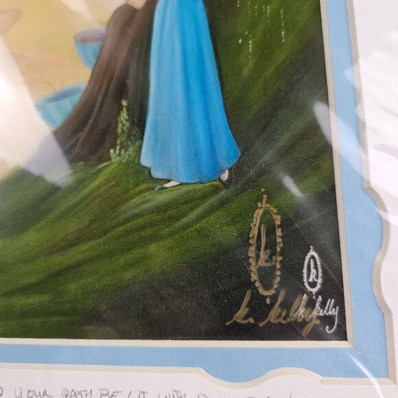 Disney Peter Pan Signed Art Hidden Print Katie Kelly Artist Tinker Bell Tink - Picture 4 of 9